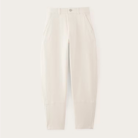 Everlane Utility Barrel Pant size 2 in Bone - Picture 5 of 7
